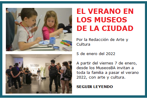 VERANO EN LOS MUSEOS